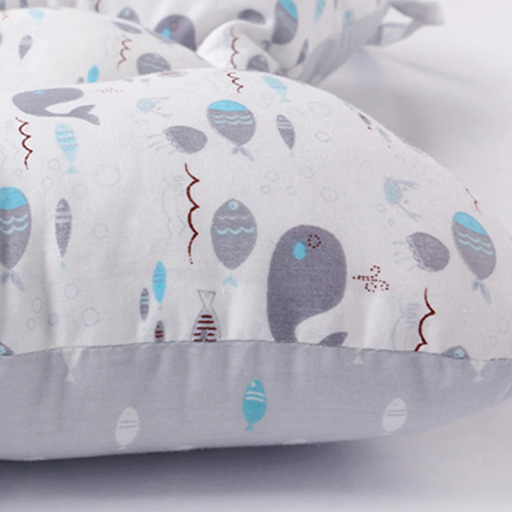 Двухсторонний мягкий детский коврик для подгузников подушка детских колясок