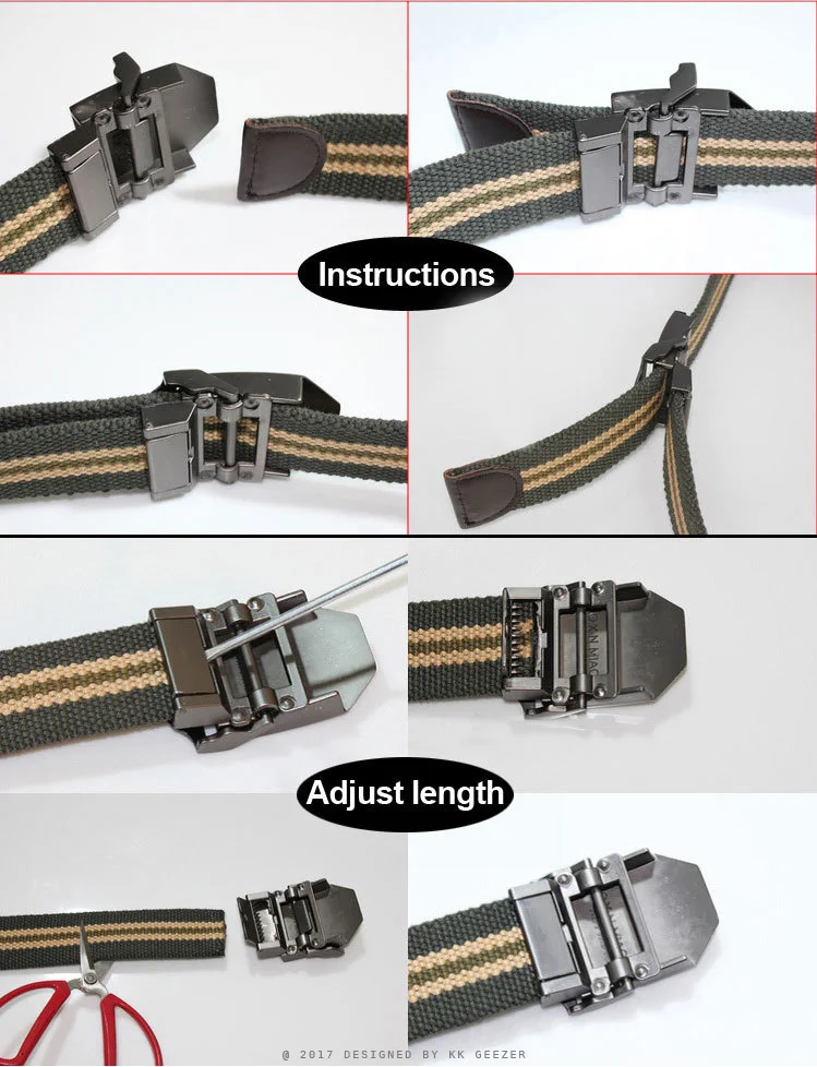 Для мужчин s Пояс дизайнерский Элитный бренд дизайнерские Военная Униформа