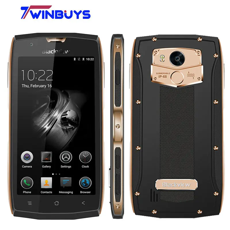 Blackview BV7000 Pro прочный мобильный телефон IP68 Водонепроницаемый 5 &quotFHD MT6750T Octa core 4 г + 64