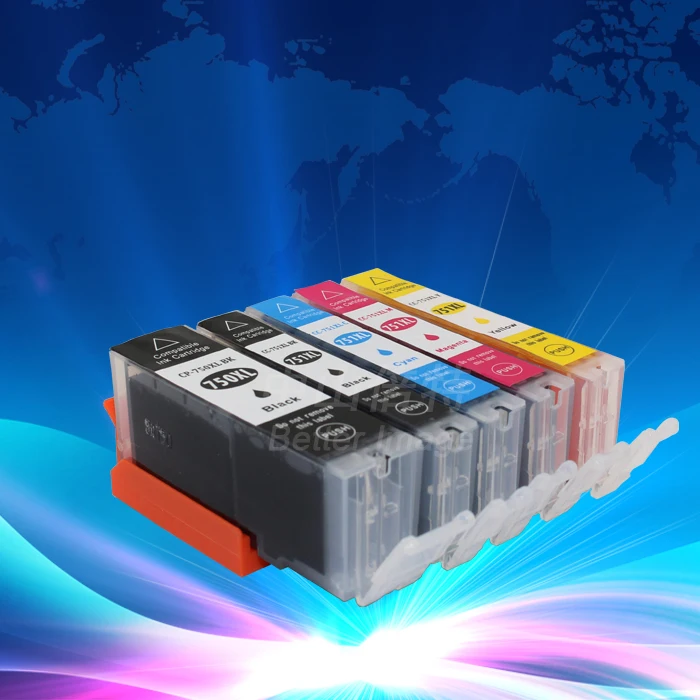 

INK WAY Hot sale!!!3 sets of pgi-750 cli-751 compatible ink cartridge for pixma mg6370 PIXMA Ip7270 MX927 printer,free shipping