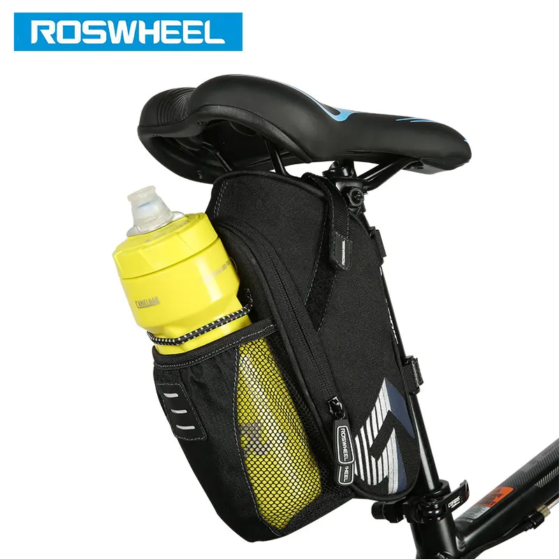 ROSWHEEL сумка для велосипеда подседельный мешок велосипед седельный отсек хранения