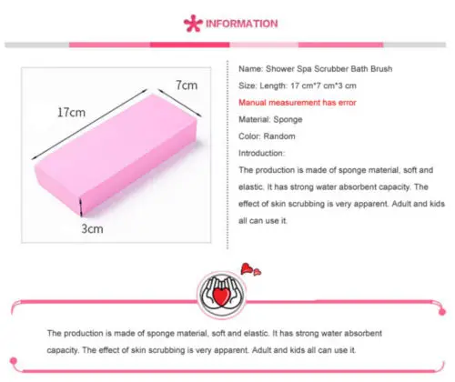 1Pcs Natural Bath Flower Sponge Brush Scrubber Shower Puffs Body Cleaning Exfoliating Tools Cleaner Brushes | Дом и сад