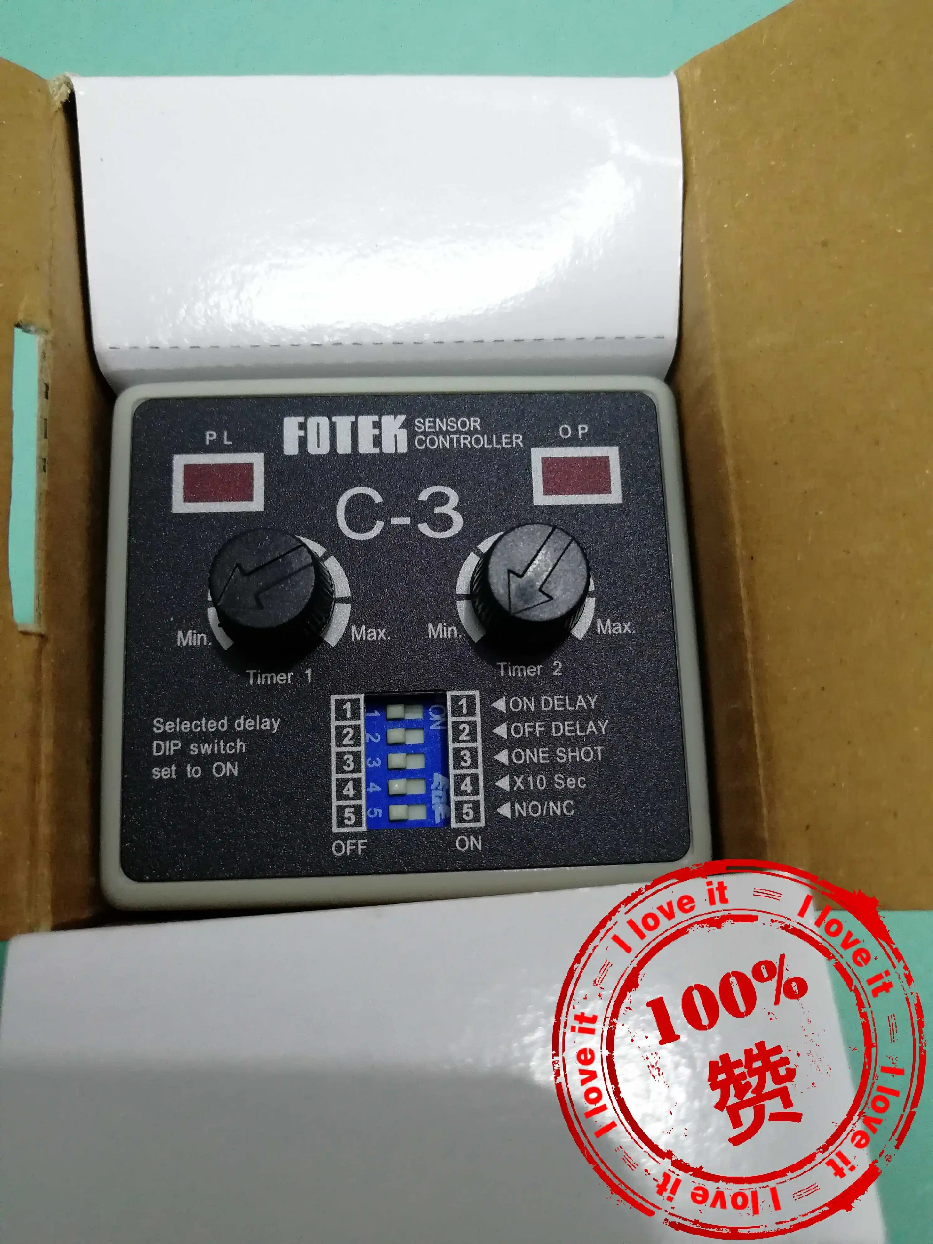 100% Original Photoelectric Controller Sensor Inductive Switch C-3 False One Penalty Ten | Электронные компоненты и