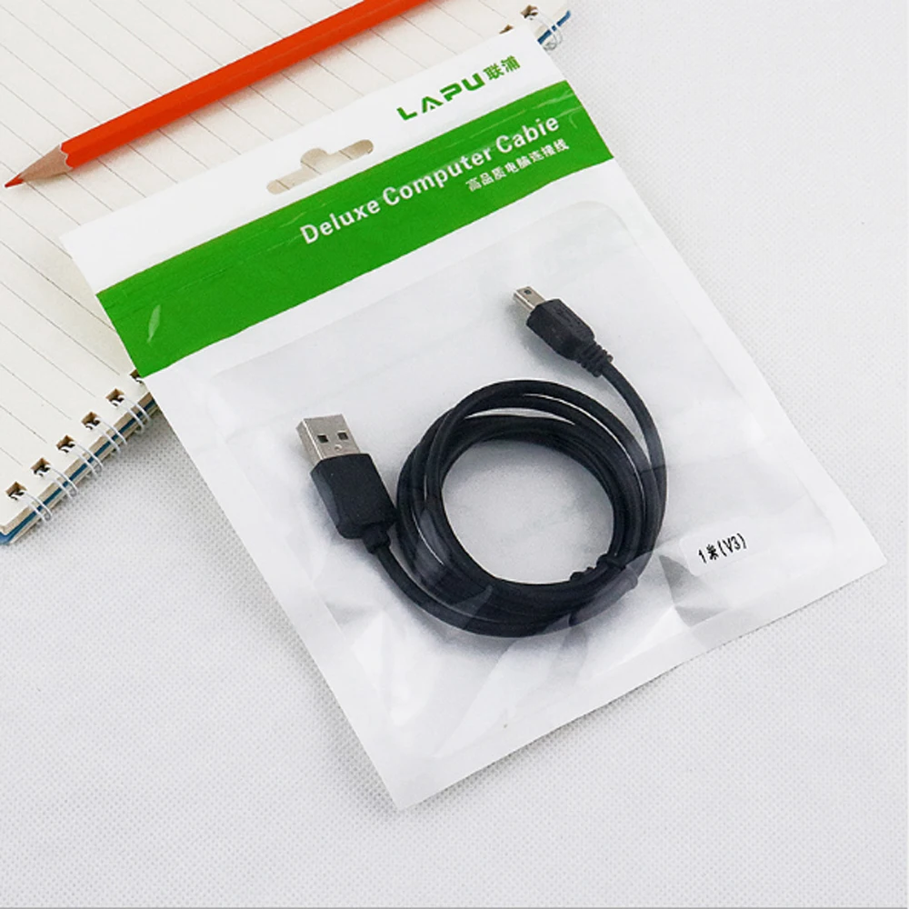 

Mini USB 2.0 A male to USB V3 5 PIN 5P charging charger cables Sync data cable For Digital Cameras MP3 MP4