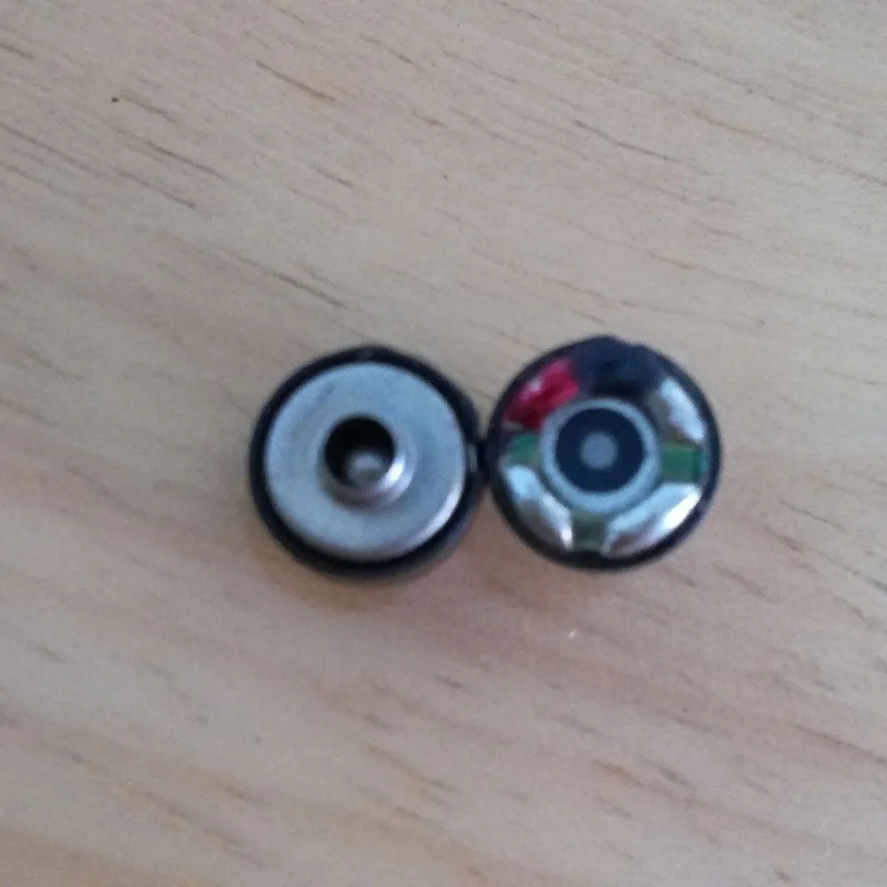 Комплект из 2 предметов 8 мм динамик DIY Наушники Блок HIFI для ремонта гарнитура (1