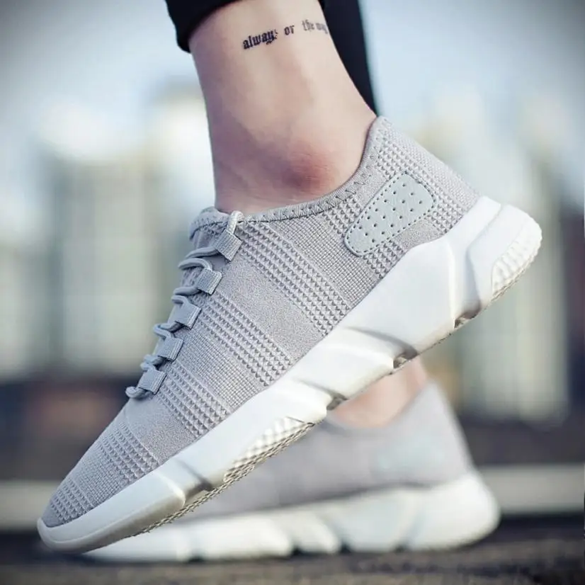 Мужские кроссовки YOUYEDIAN модные из сетчатого материала на вулканизированной