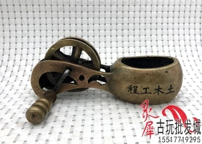 

Archaize pure copper ink bucket marking ink cartridge, old carpenter special