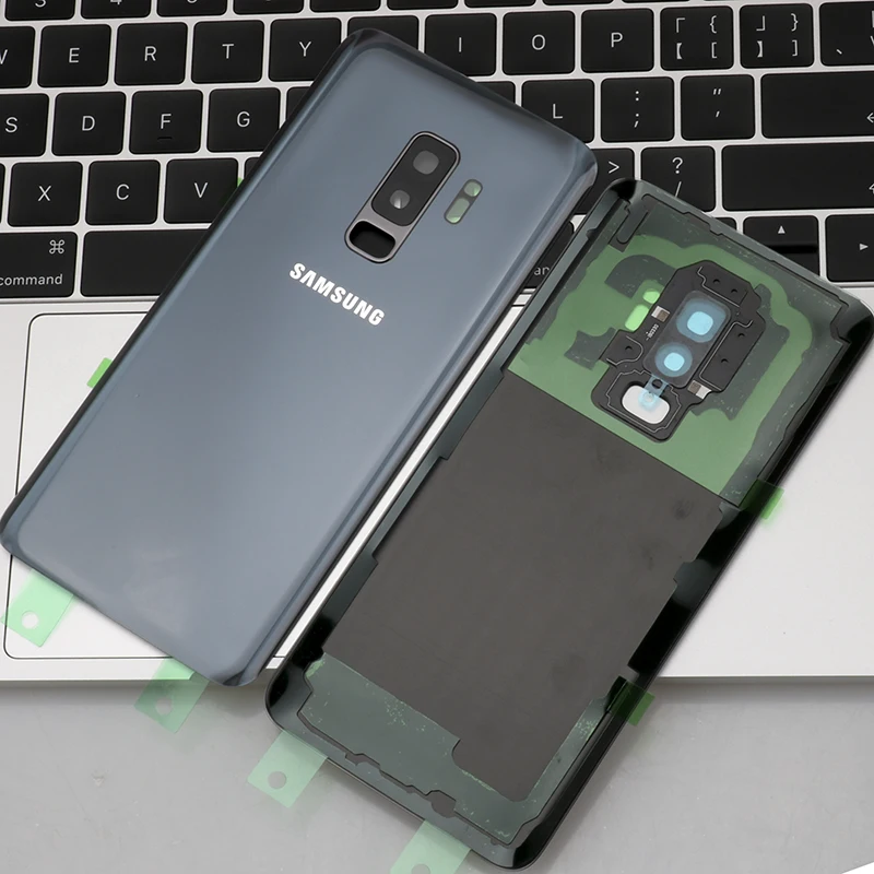 6," чехол на заднее стекло для samsung Galaxy S9 PLUS G965F задняя крышка на батарейку для samsung S9 PULS объектив камеры