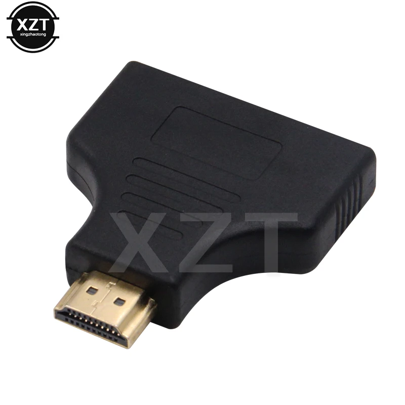Новинка 1080P V1.4 HDMI порт штекер на 2 гнезда 1 в кабель выключатель сплиттер адаптер