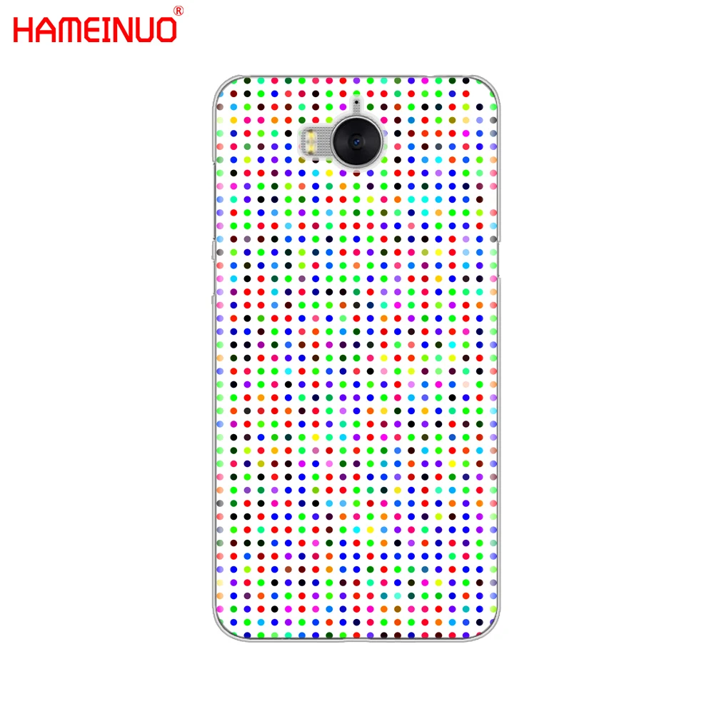 Чехол для мобильного телефона с узором в горошек huawei honor 3C 4X 4C 5C 5X 6 7 Y3 Y6 Y5 2 II Y560 Y7 2017