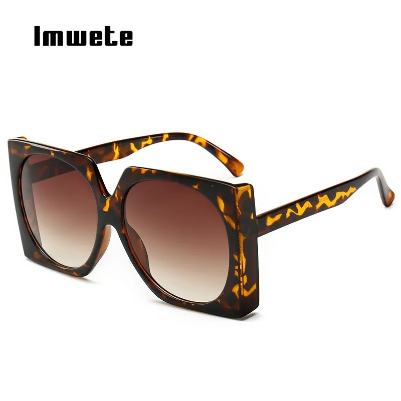 Imwete классические квадратные солнцезащитные очки для женщин и мужчин ретро