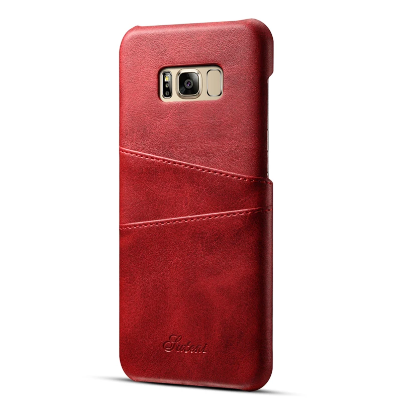 Новейший винтажный кожаный чехол для Samsung Galaxy S8 S8Plus Роскошный кошелек карт