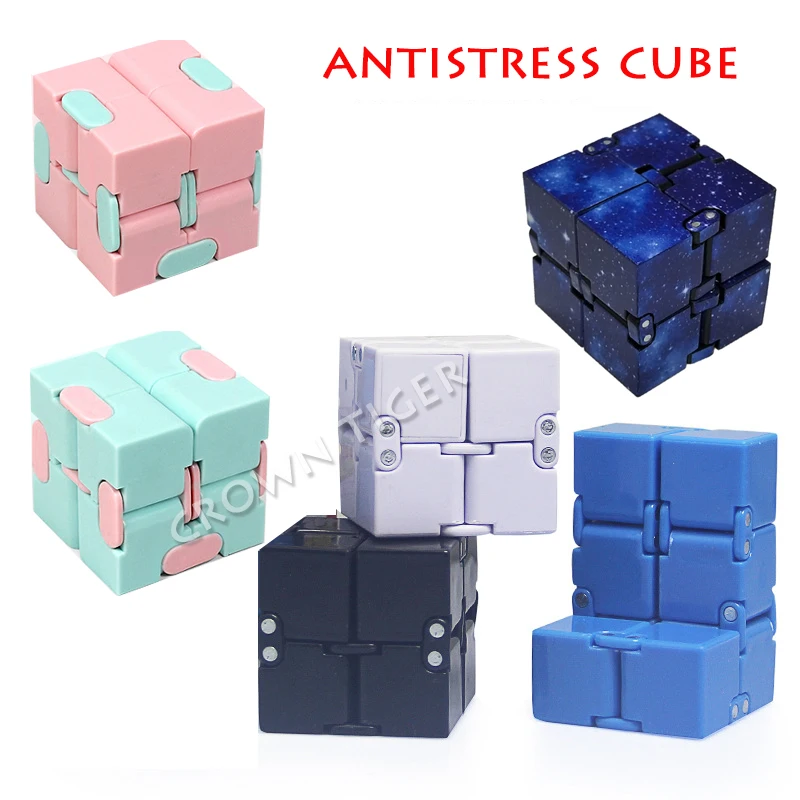 2019 антистресс бесконечное Cube Бесконечность куб Magic офис флип кубическая