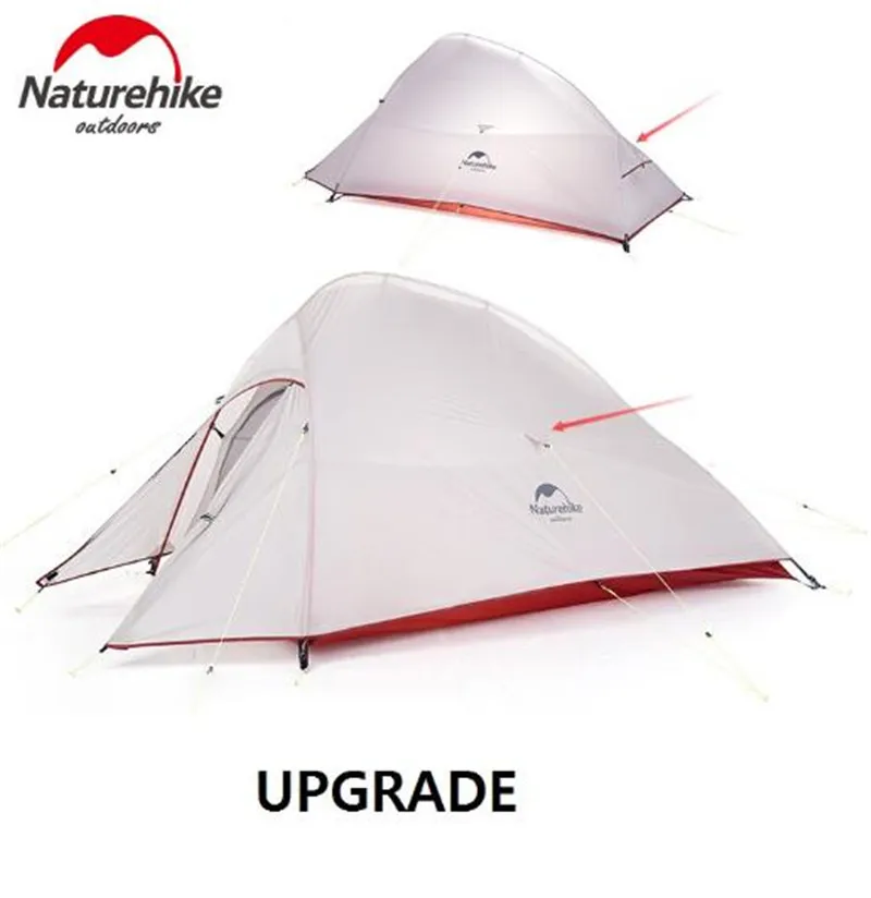 Туристическая палатка Naturehike Cloud Up сверхлегкая для кемпинга 1 2 3 человек|Палатки| |