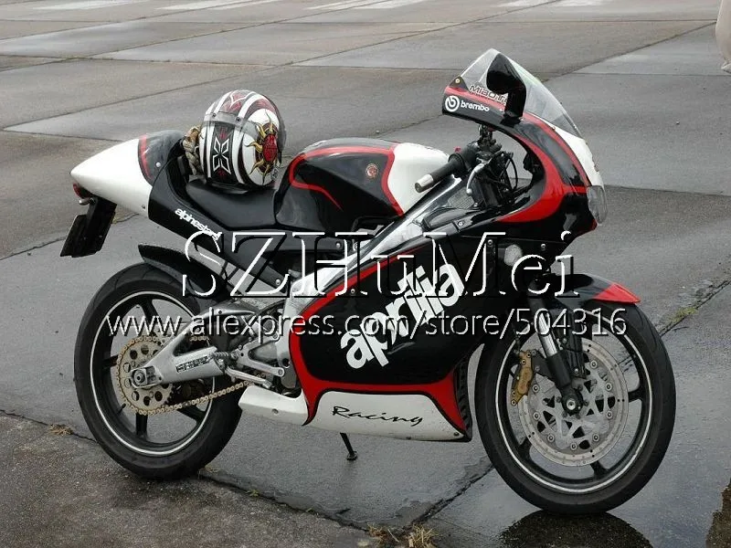 Корпус для Aprilia глянцевый черный RS 125 1999 2000 2001 2002 2003 2005 84SH3 RS4 RS-125 RSV125 RS125 99 00 01 02 03 04 05 обтекатели - Цвет: No.  18