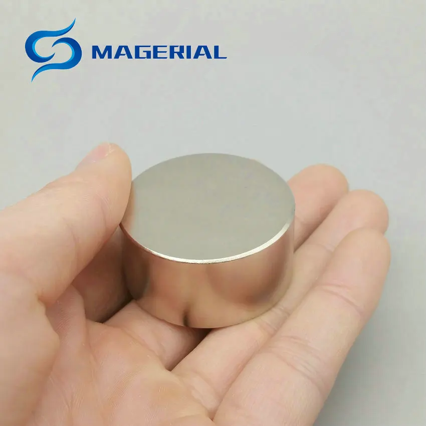 

N52 Strong NdFeB Disc Magnet about Diameter 40x20 mm 1.51" Water Filter Magnetics Neodymium Permanent Magnets NiCuNi