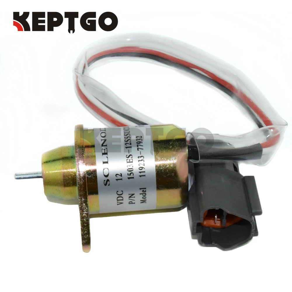 Моторное топливо закрытое от Соленоидный клапан выключения 12 V 119233-77932 1503ES-12S5SUC12S