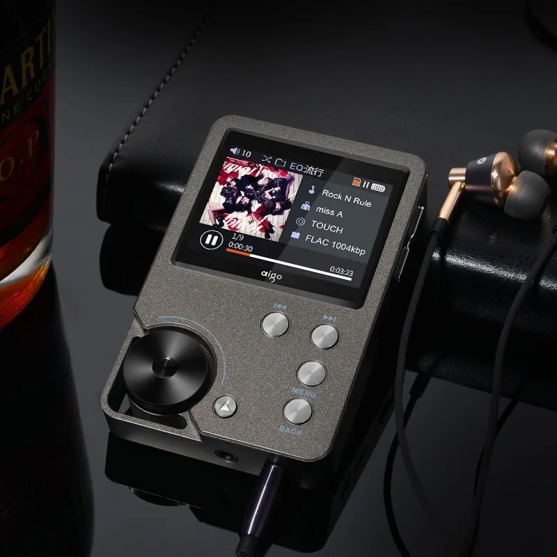 Музыкальный плеер Aigo Hi res MP3 fi Flac портативный mp3 мини без потерь музыка с