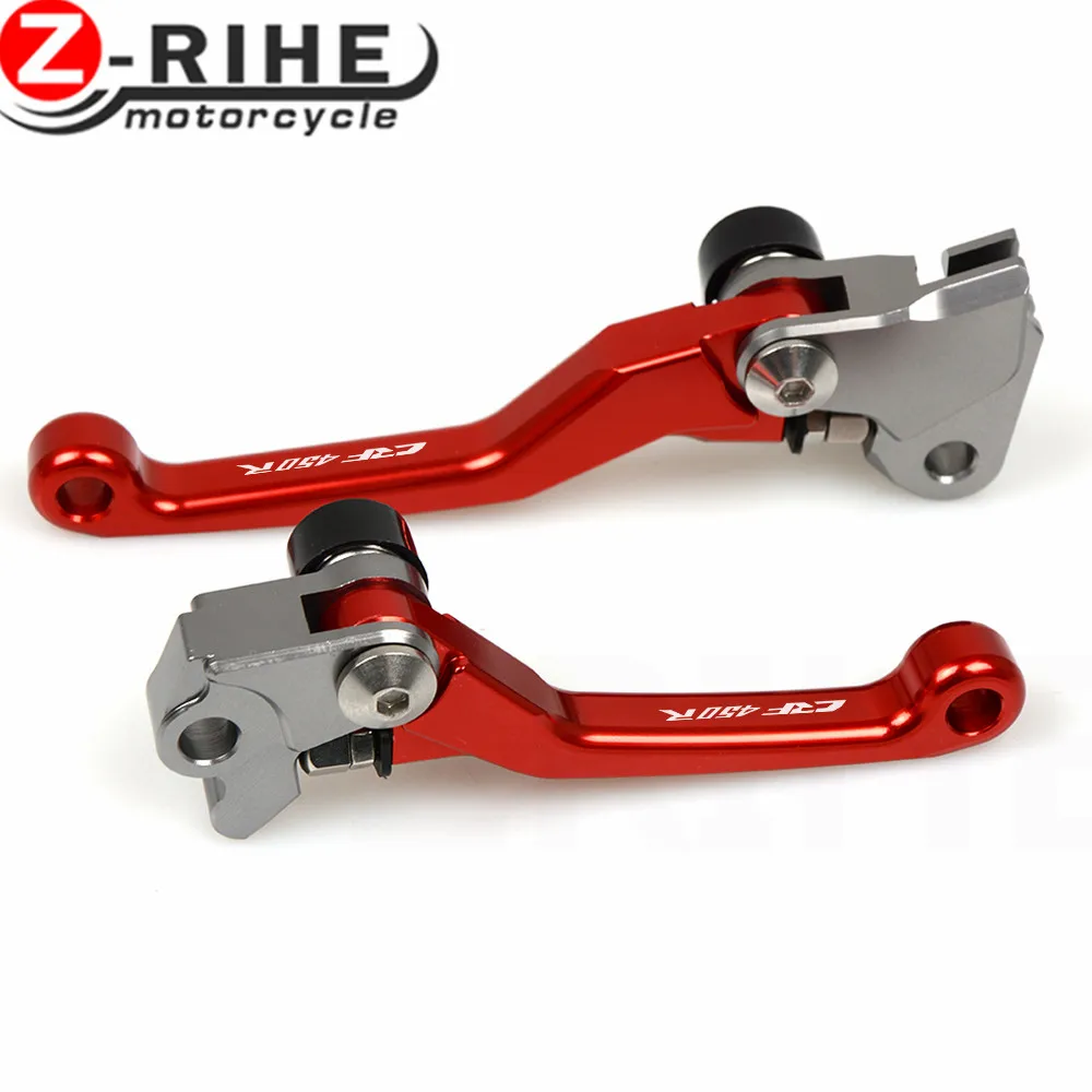 Красные рычаги сцепления поворотного тормоза CNC для HONDA XR250/MOTARD CRM250R/AR XR400MOTARD CRF250R
