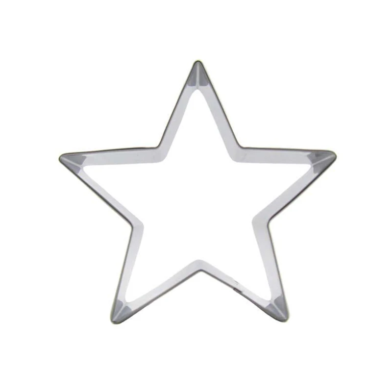 

Big Five-pointed Star Figure Shape Cake Cookie Biscuit Baking Molds Mousse Cake Decorating Fondant Cutters Tools Cookie Printing