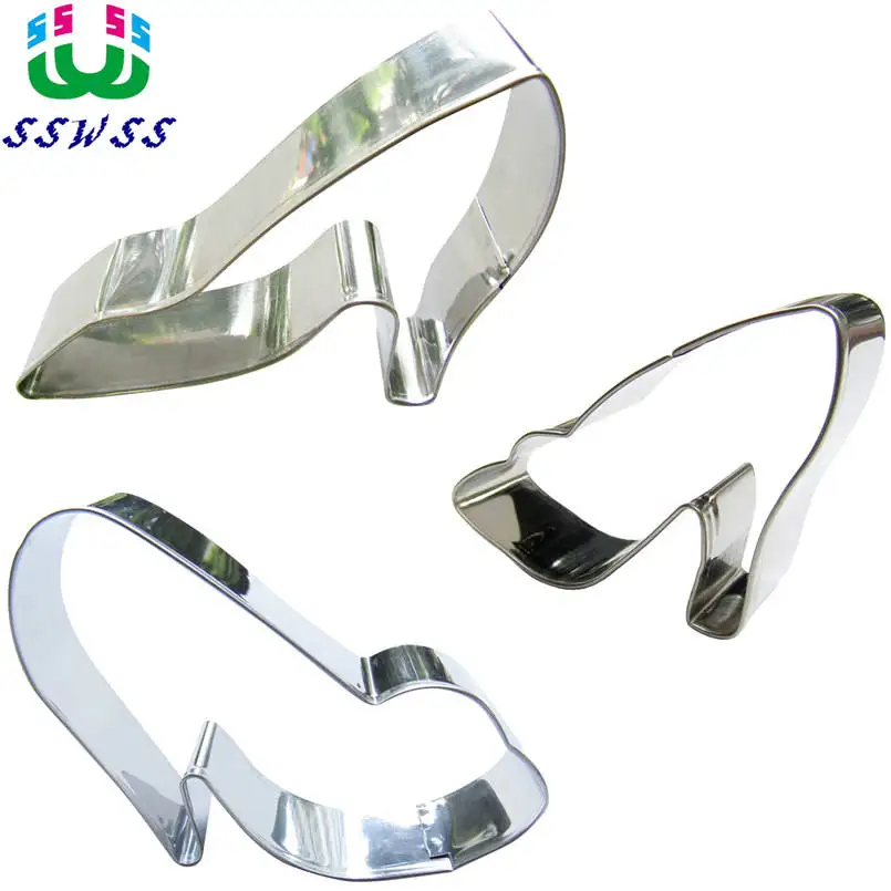 Модные каблуки рождественские коньки сапоги серии форма для украшения тортов Tools