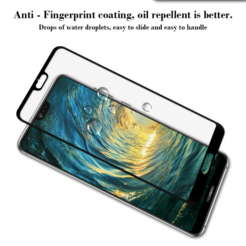 2 шт. защитная пленка для ЖК-экрана Huawei P20 Pro закаленное стекло Plus полное покрытие |