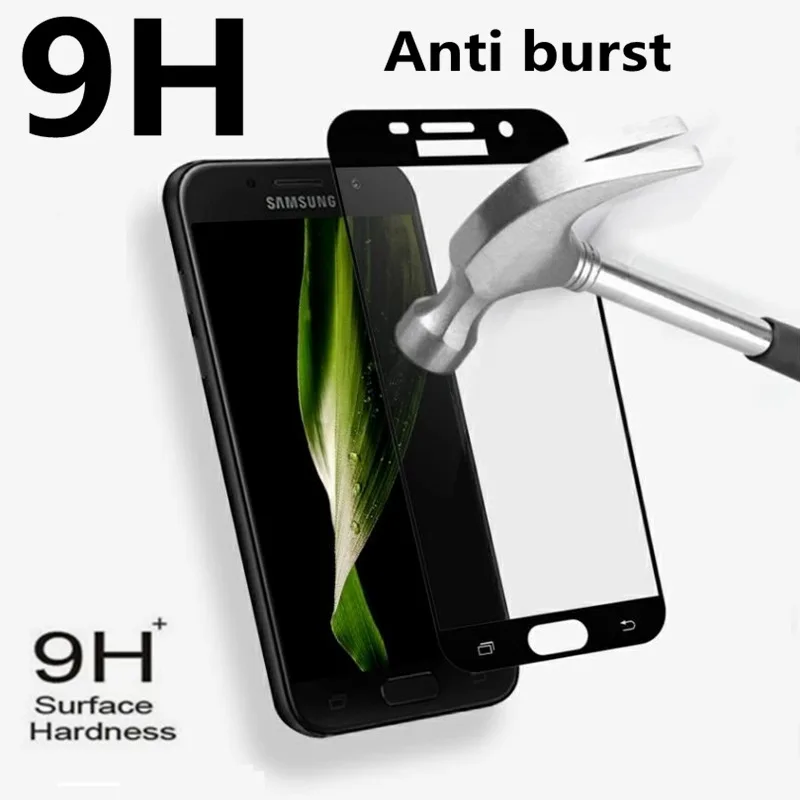 Защитная пленка для экрана закаленное стекло 9H 5 2-дюймового samsung A5 2017 a52017