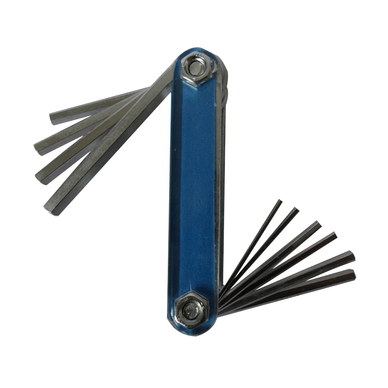 10 шт./компл. высокое качество Портативный складной ключ Набор шестигранных