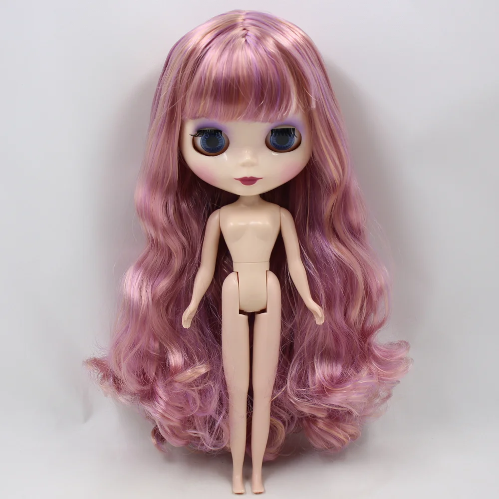 

ICY DBS Blyth Doll Series No. BL22407216 Purple mixed hair with bangs White skin 1/6 BJD anime ob24