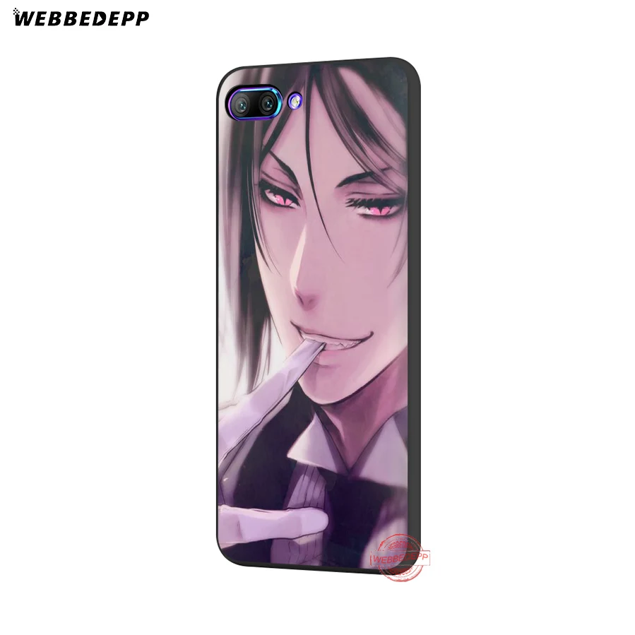 Мягкий чехол WEBBEDEPP с аниме Черный Батлер для Honor 20 10 9 9X 8 Lite 8C 8X 7X 7C 7A 3 ГБ 6A Pro View |