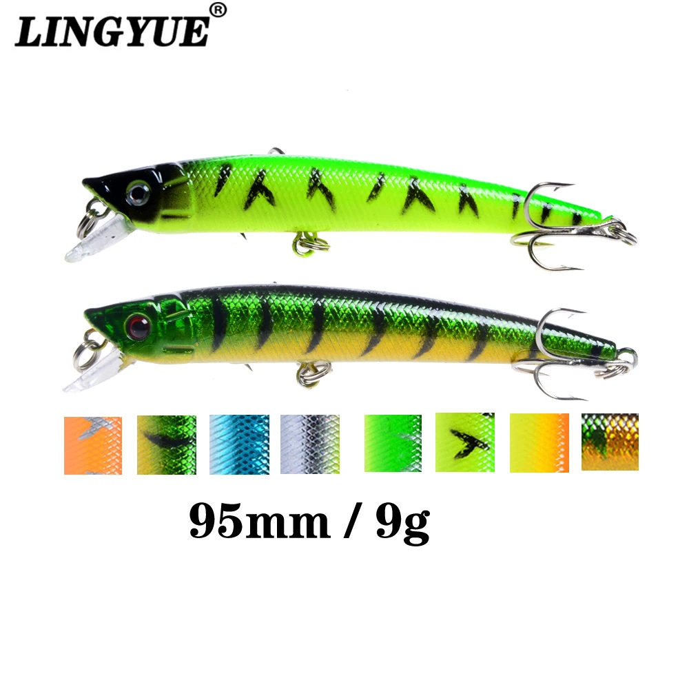 Рыболовная приманка LINGYUE рыболовная гольян 95 мм 8 г|fishing tackle|hook fishing tacklefishing lure |