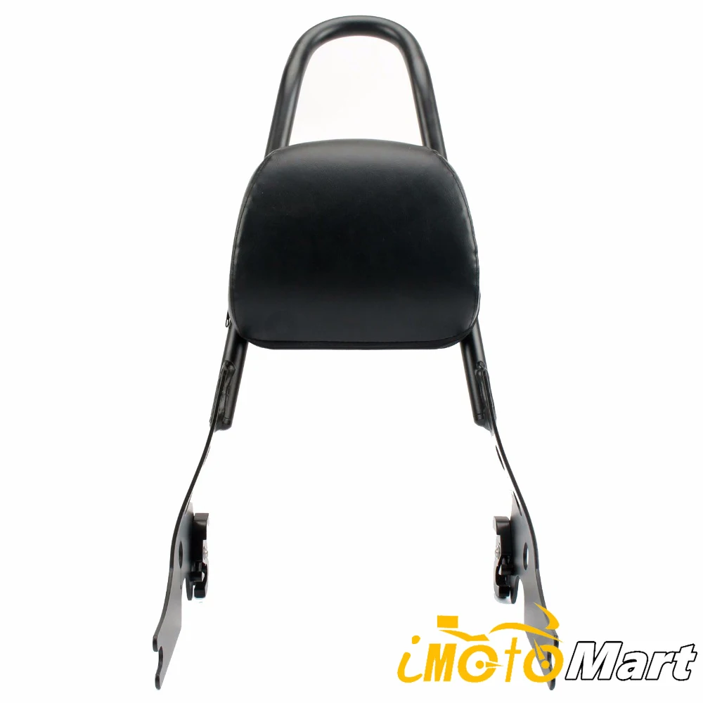Мотоциклетная Съемная задняя пассажирская спинка подушка для подушки Sissy Bar