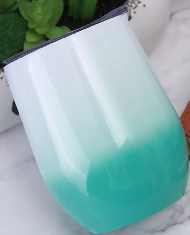 Новый рождественский подарок кружка с изоляцией для ногтей 12 унций вакуумная яиц