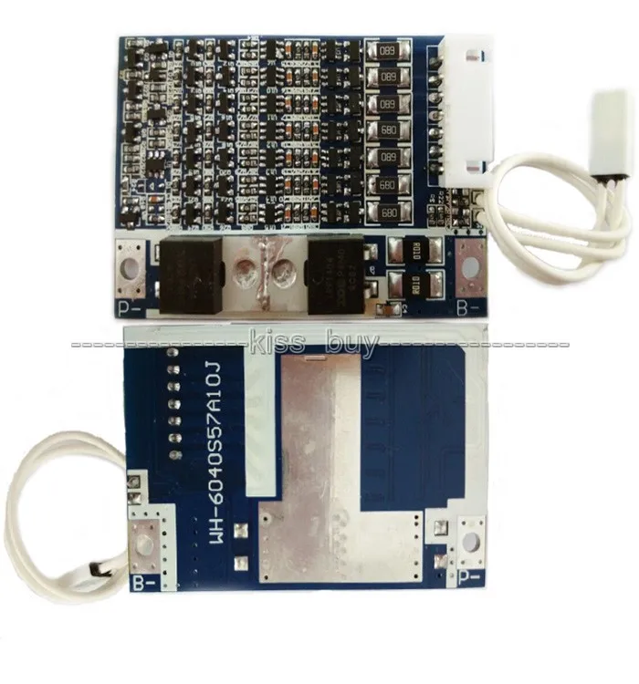 Защитная плата для литий ионных батарей 7S 12A 25 9 V li ion BMS PCM 18650 Li с балансиром заряда