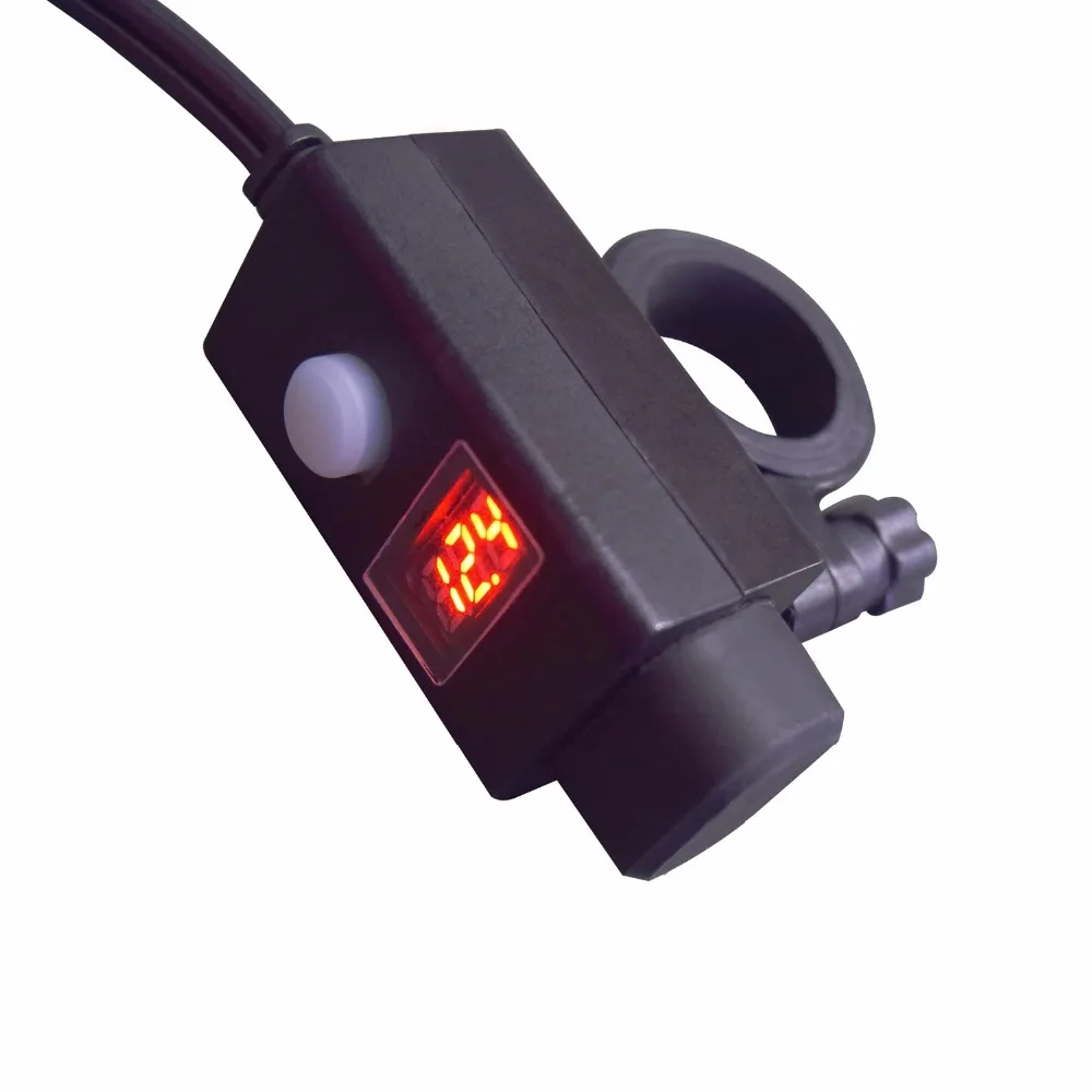 Водонепроницаемый usb порт с двумя разъемами для мотоциклов и велосипедов