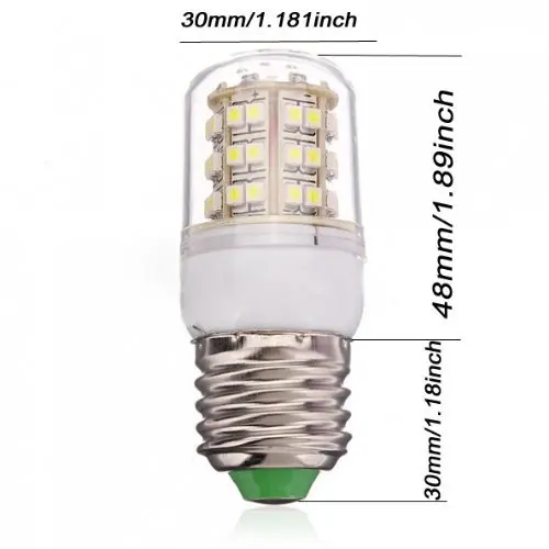 5 шт. E27 чисто белый 48 SMD 3528 Светодиодный 3 Вт энергосберегающие Точечный светильник Лампа 220V теплая белая кукуруза светодиодный e27 110v кукурузы светильник трпе