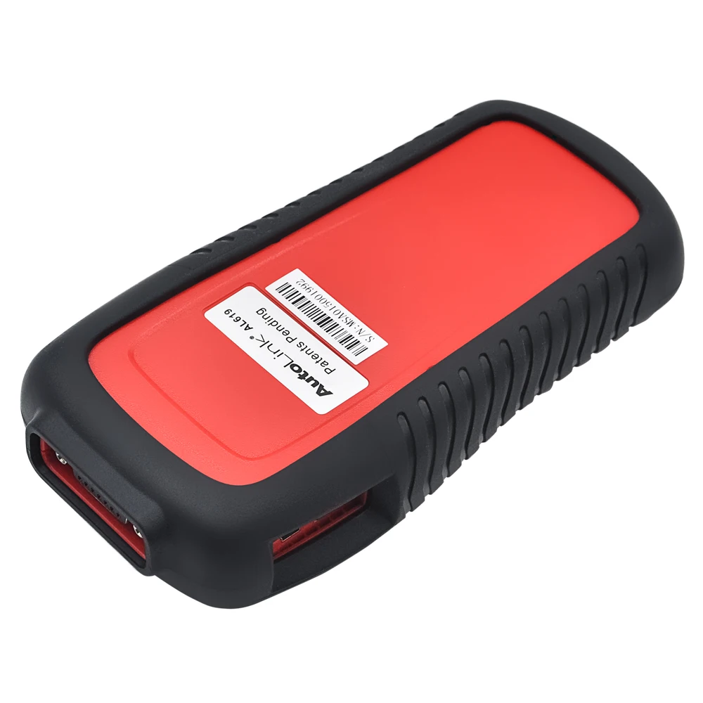 Оригинальный Autel AutoLink AL619 OBDII CAN ABS и SRS сканер профессиональный диагностический