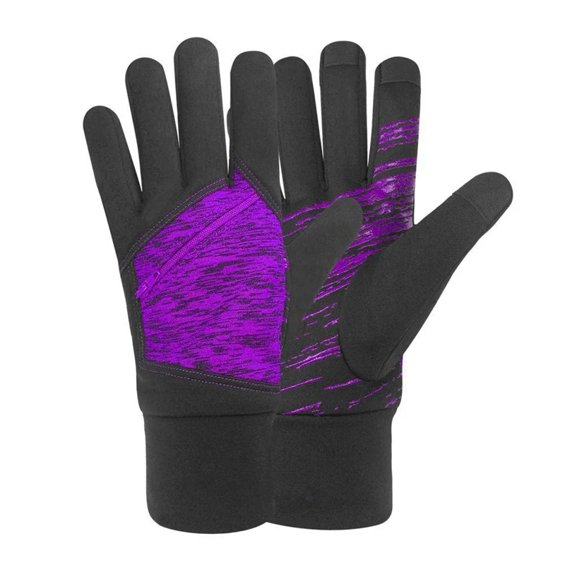 Black purple Электронные антистатические перчатки износостойкие термостойкие Нескользящие, дышащие, приятные на Утепленная одежда хлопок защитные рабочие перчатки - Цвет: Black purple