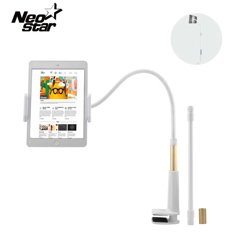 Универсальный держатель для планшета 120 см подставка Ipad Air Mini Iphone Samsung настольное