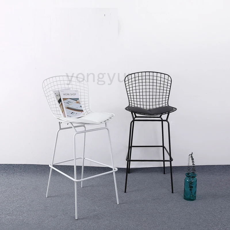 Барный стул барный стальной корпус с порошковым покрытием и ПУ подушка обеденный