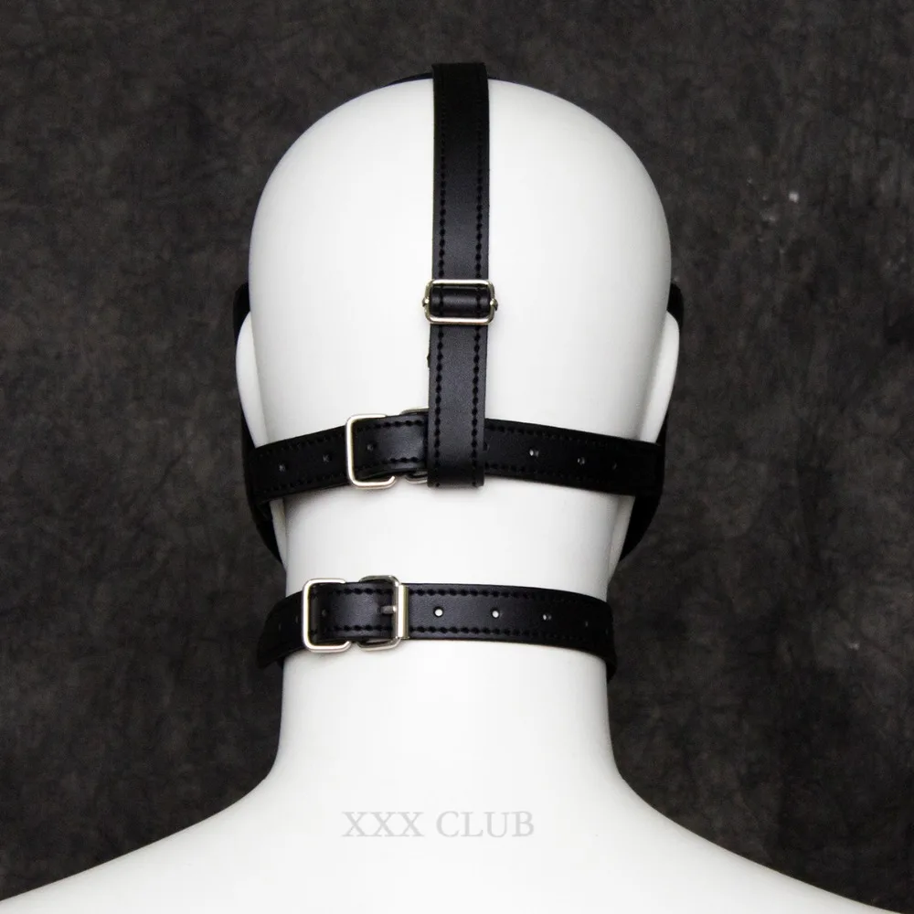 Головной убор тиерри с черепом и защелкой на лице для взрослых игр SM секс-товары