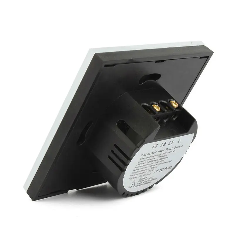 Minitiger y601a стандарт ес/великобритания 1 gang led индикатор переключатель роскошь свет