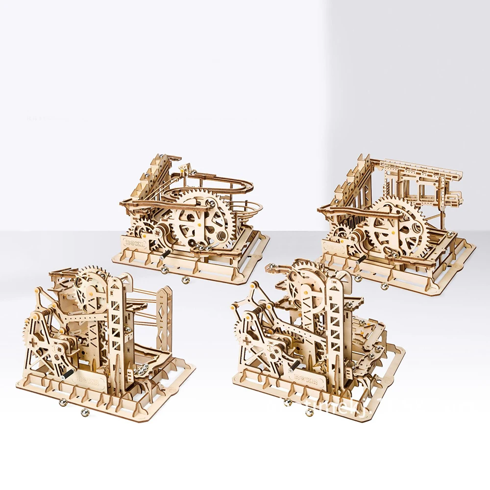 Обучающие деревянные игрушки креативная самодельная лазерная резка 3D