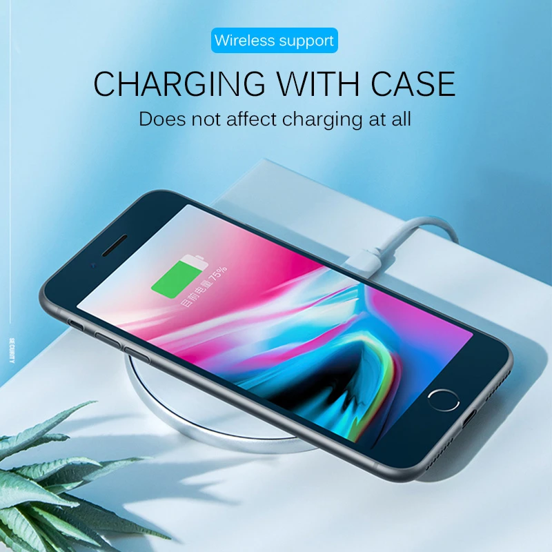Luxury Shockproof Ultra Thin Case Cover On The For IPhone 7 6 6s 8 Plus Silicone X XS Max XR TPU Soft |