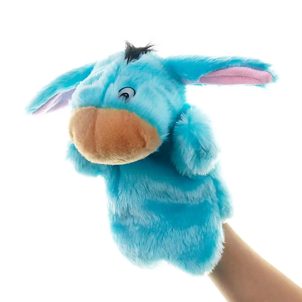 Y45083 Горячая 28 цветов Kawaii крошечное животное ручная кукла марионета марионетка куклы плюшевые игрушки слон кошка собака печать обучения Детские игры Реквизит - Цвет: Y45083