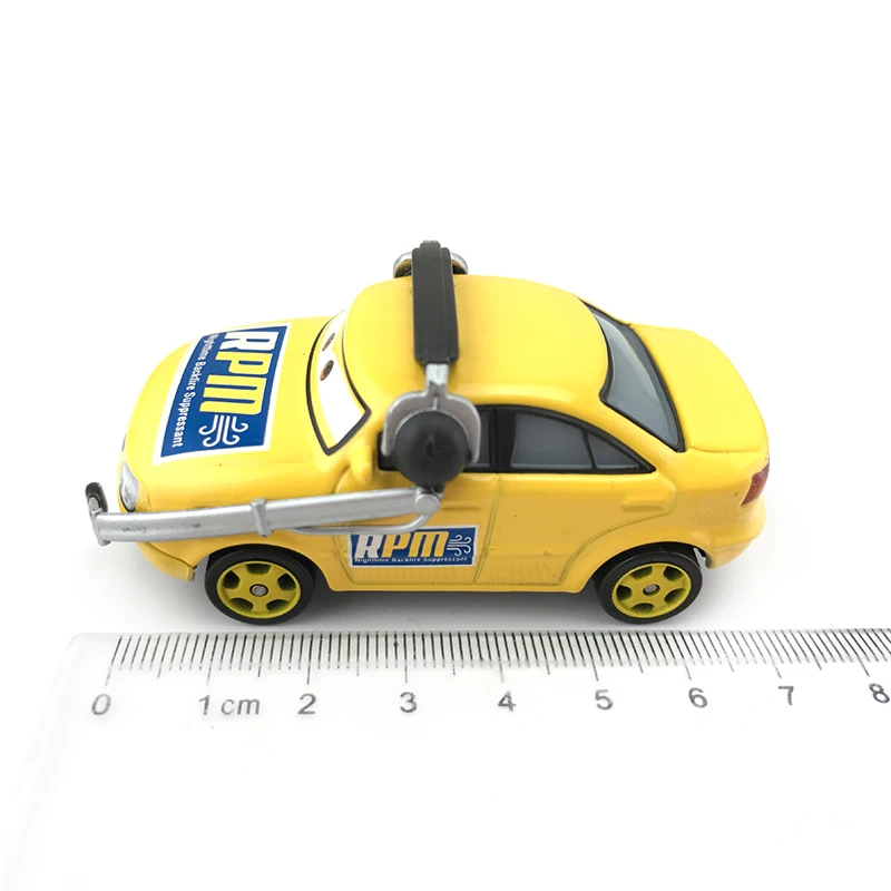 Металлическая игрушечная машинка Disney Pixar Cars Chief RPM No.64 Commander свободная Фирменная