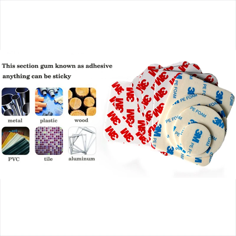 Прочная Двухсторонняя клейкая акриловая пенопластовая лента 3 м двухсторонняя