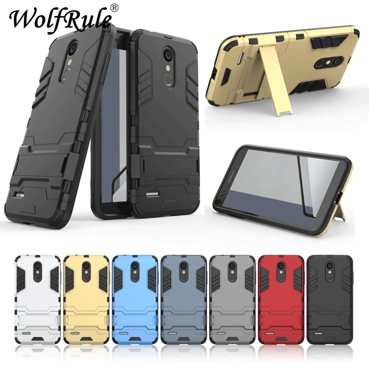 

WolfRule For Cover LG K9 Case LG K8 2018 Silicone Rubber Robot Armor Hard Back Case for LG K9 X210NMW LV3 2018 X210 Case 5.0inch