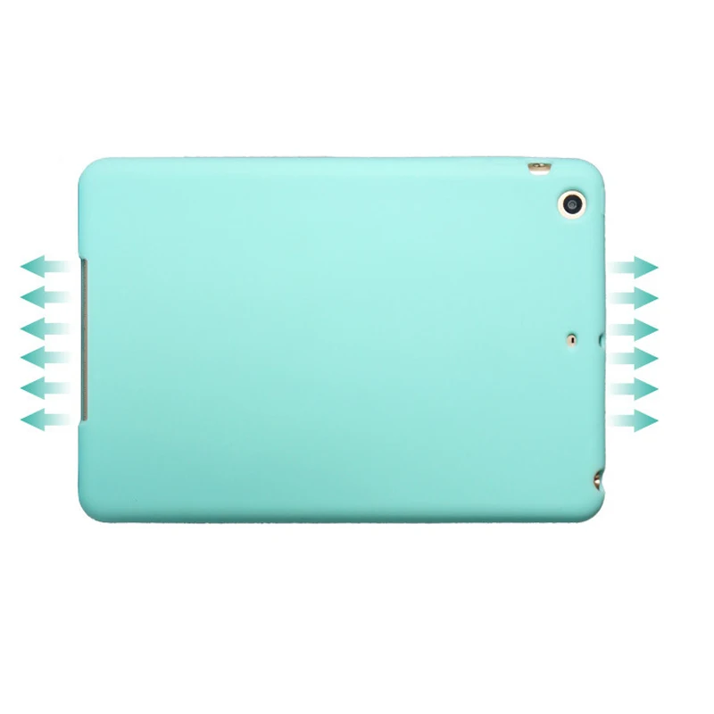 Мягкий силиконовый чехол для iPad Air 2 Funda умный защитный планшета детей|for ipad air 2|for