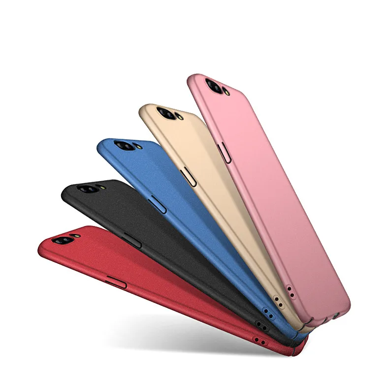 Матовый защитный чехол KALUOS для Oneplus 5, черный, красный, розовое золото, матовый